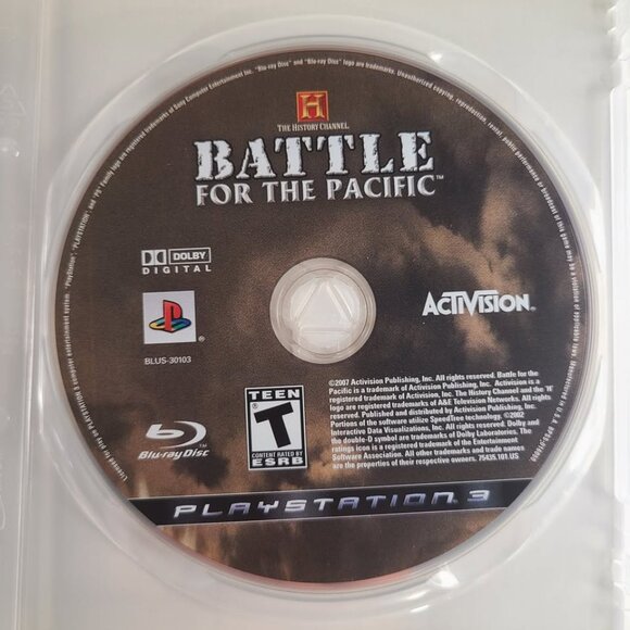 Rare | History Channel - Battle for the Pacific | Sony Playstation 3 | - Picture 5 of 5